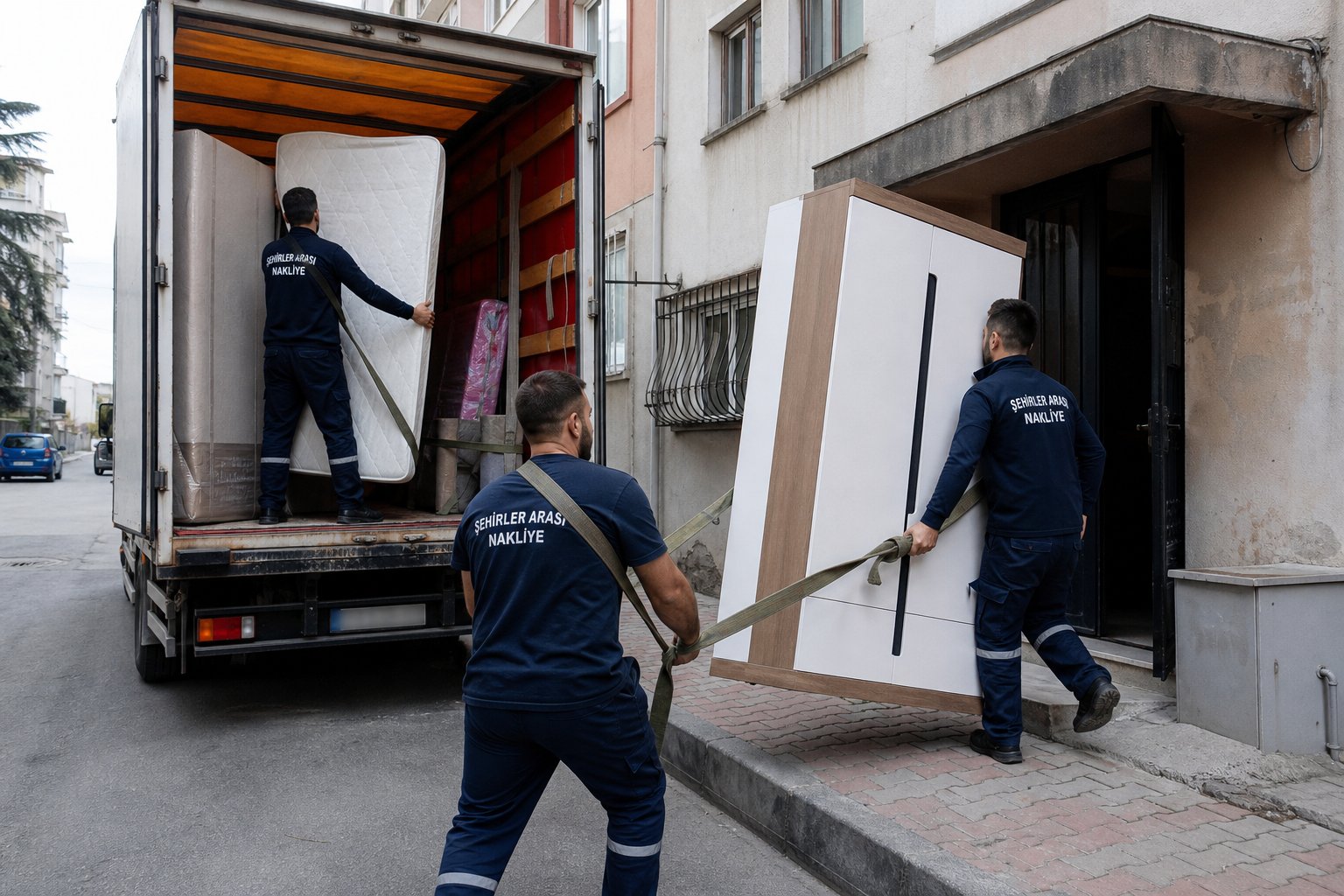 Ev kapisindan beyaz esya cikaran nakliyeciler - Mobilya Sökme ve Kurma