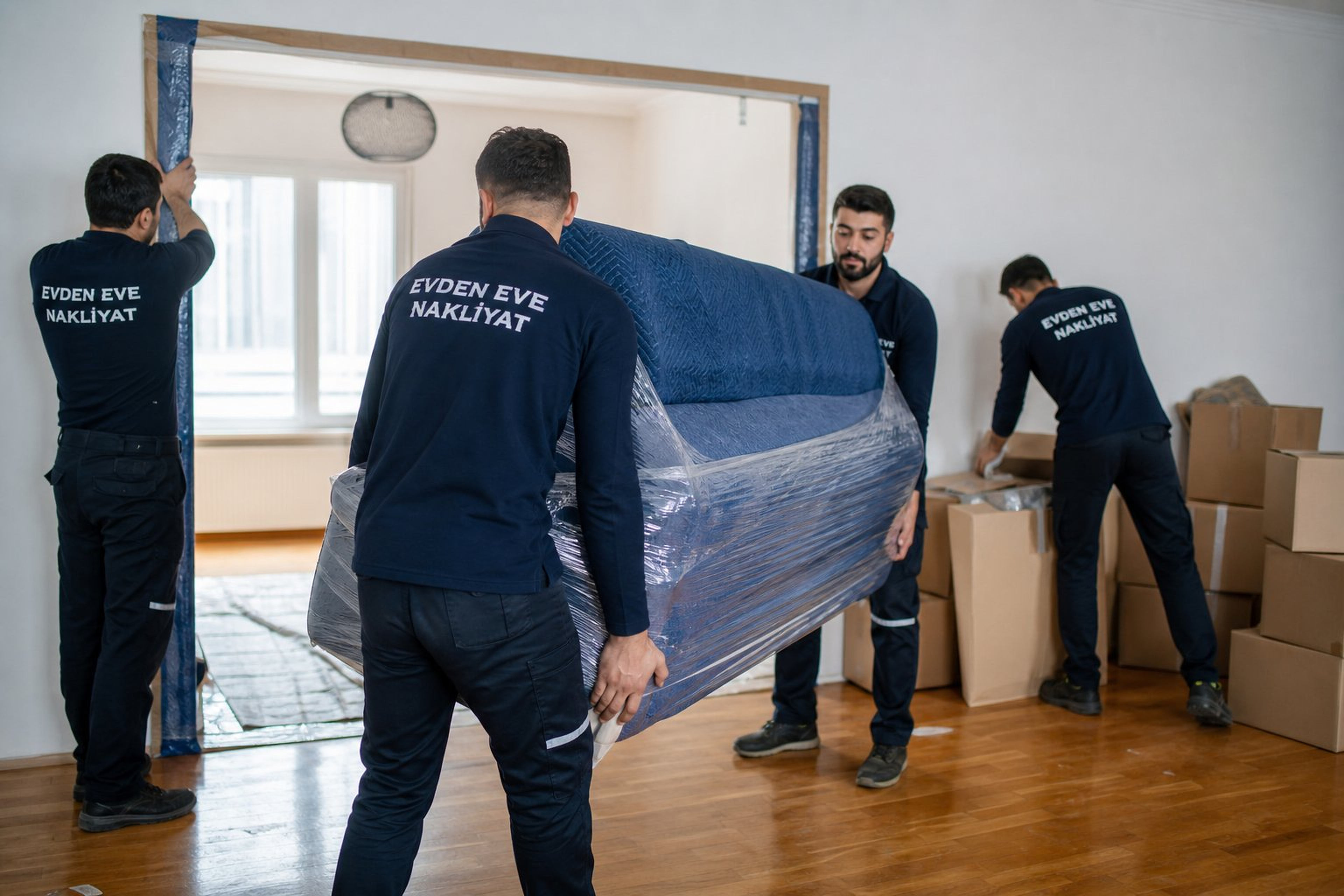 Mavi ambalajli koltugu odadan cikarma - Mobilya Sökme ve Kurma